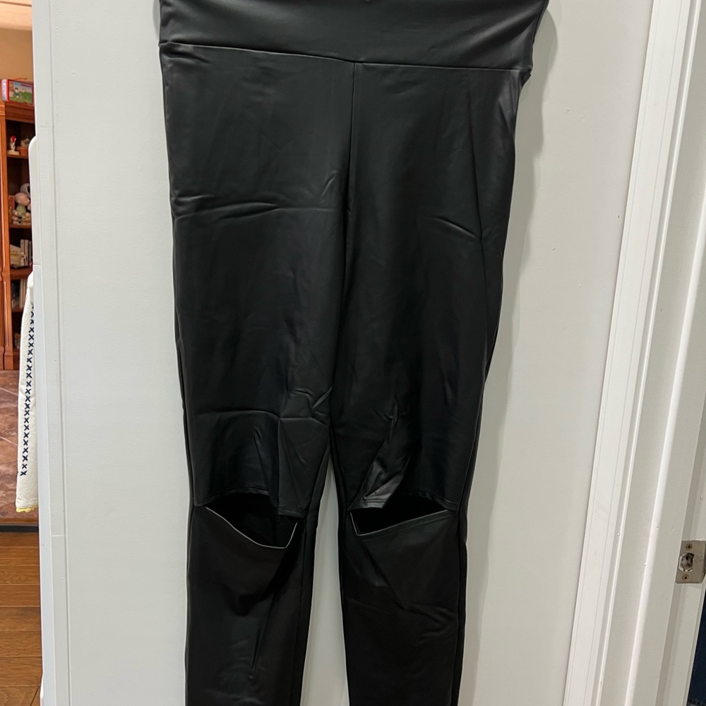Leather pants